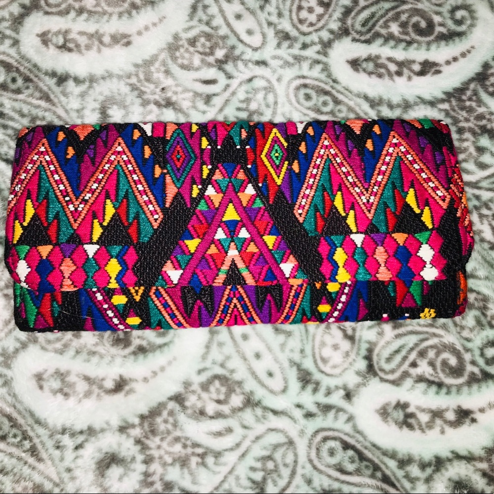 Colorful Printed Wallet 🩷🩵💜💙